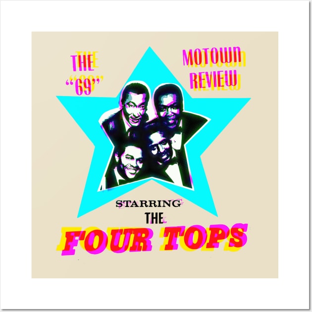 The Four Tops Wall Art by HAPPY TRIP PRESS